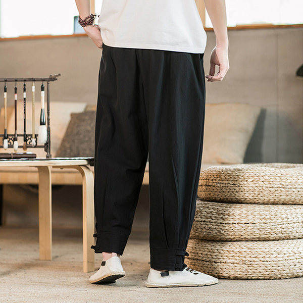Japanese style solid harem pants – Authentic Lifestyle