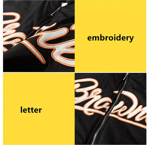 Freestyle varsity baseball jacket