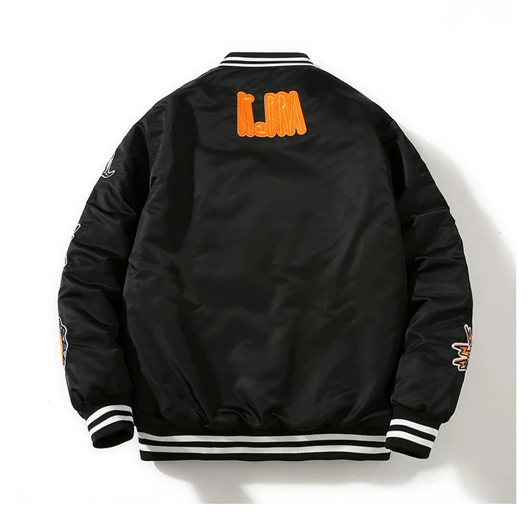 PE-LPE varsity baseball jacket