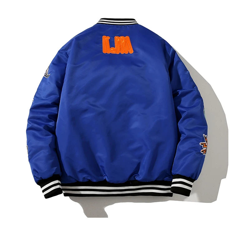 PE-LPE varsity baseball jacket