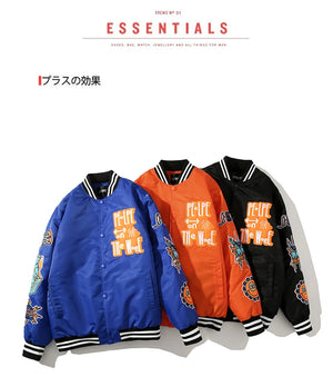 PE-LPE varsity baseball jacket