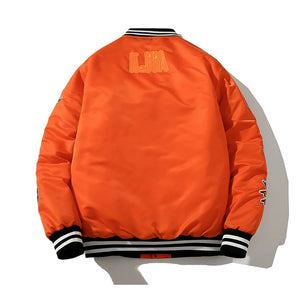 PE-LPE varsity baseball jacket