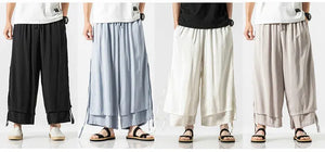 Wide bushido Kogarashi pants