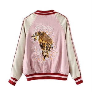 2 sided Okinawa tiger sukajan jacket