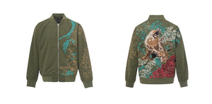 Hyper premium roaring beast embroidery jacket