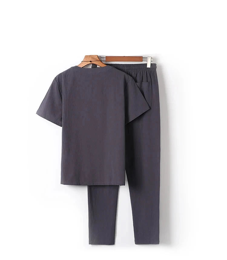 Sansui sailboat Tang shirt + pants set