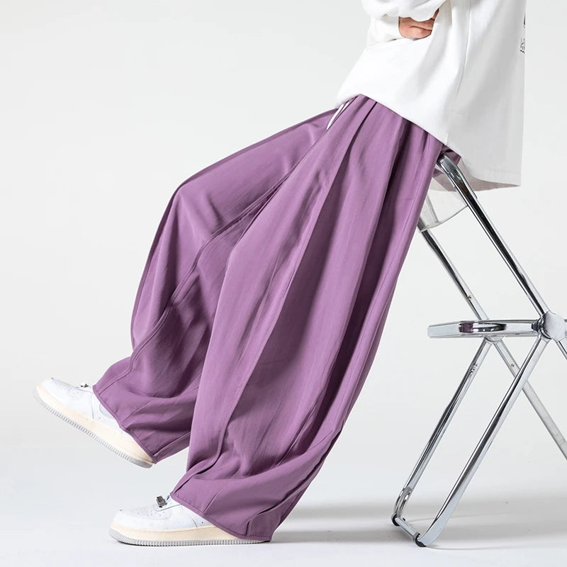 Tenjin drawstring harem pants