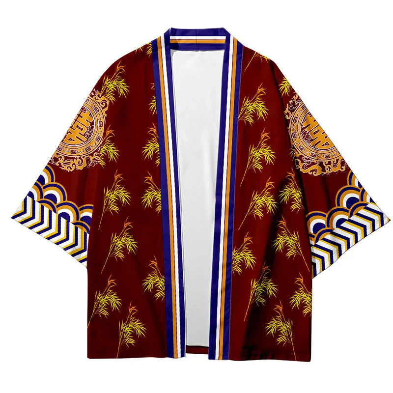 Assorted graphic kimonos G1