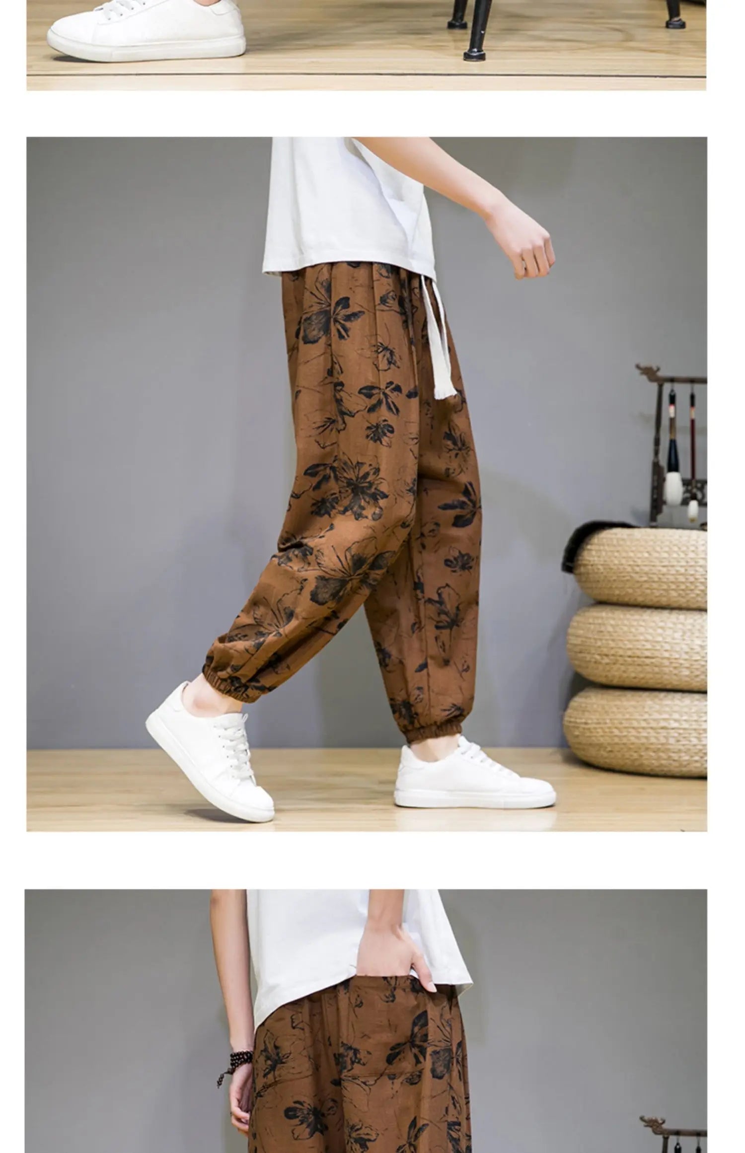 Urban street style baggy harem pants