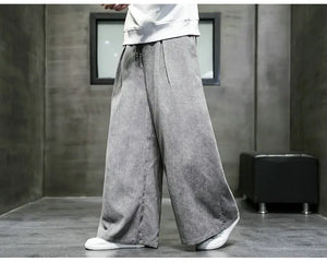 Wide bushido irusu pants