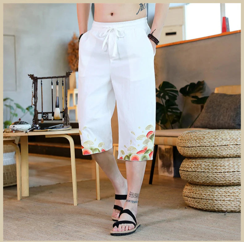 Kaimen ankle length pants