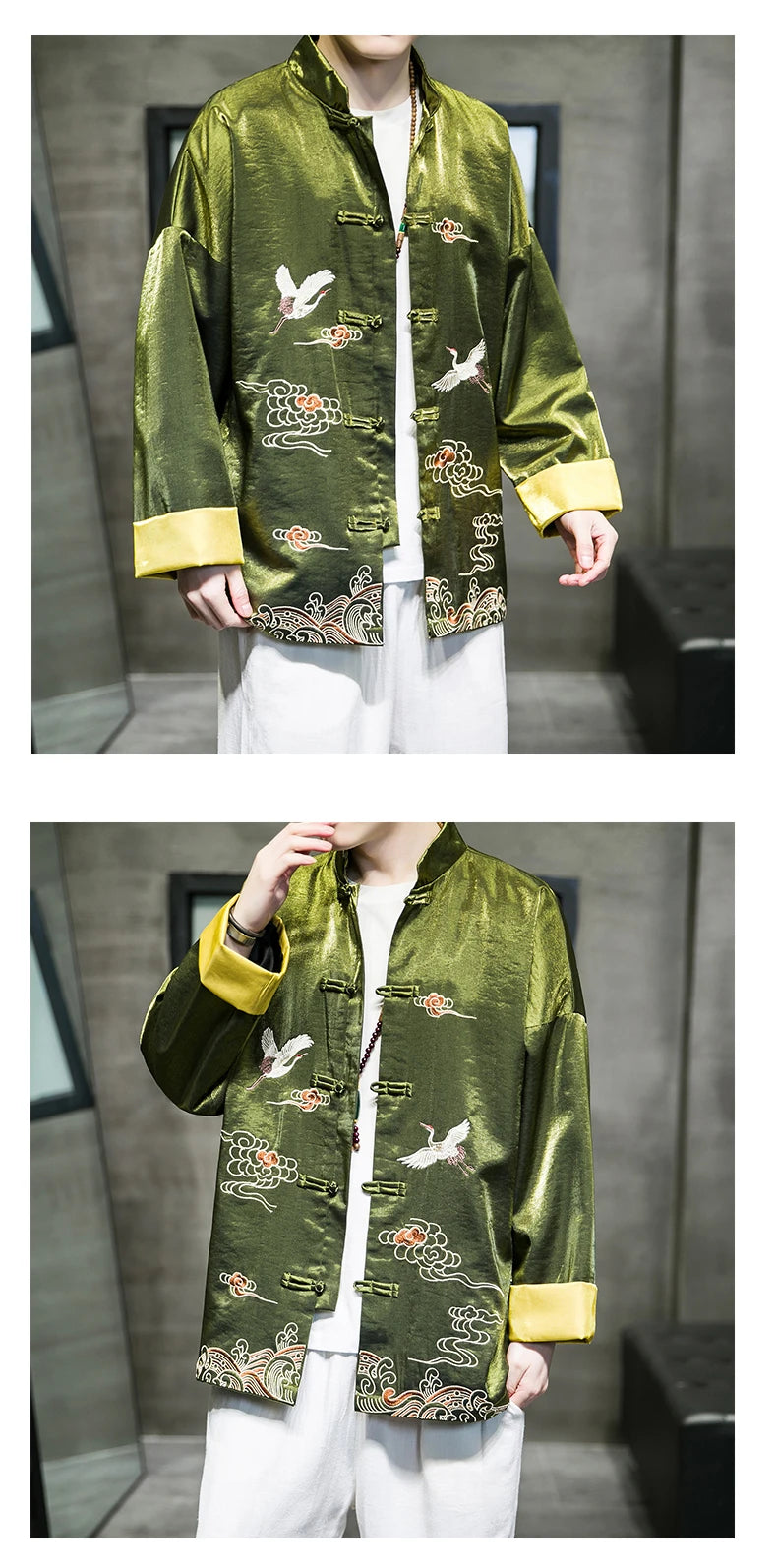 Premium Tang Dynasty piāoyì jacket