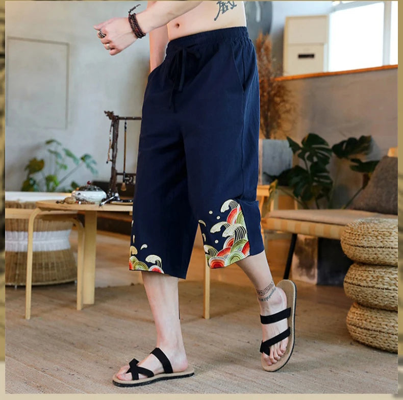 Kaimen ankle length pants