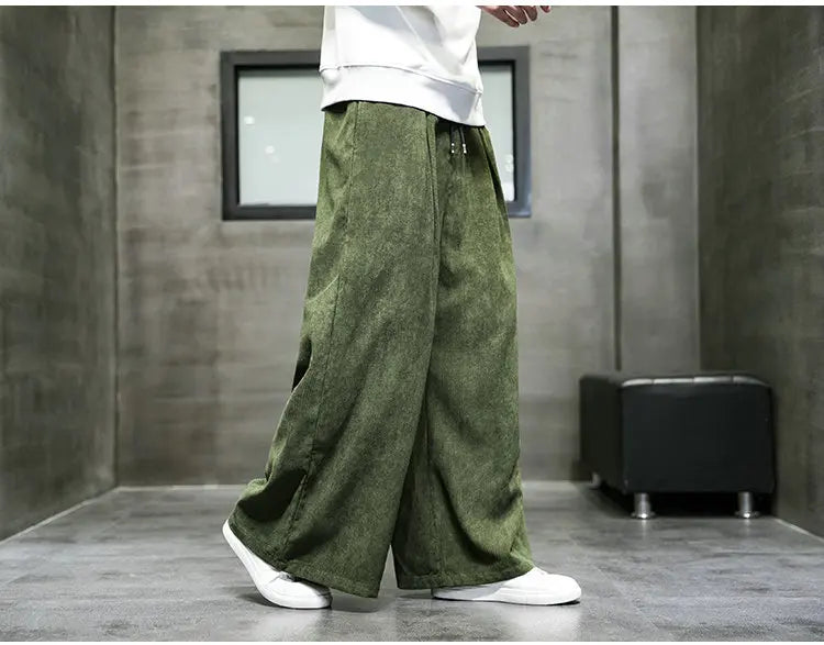 Wide bushido irusu pants