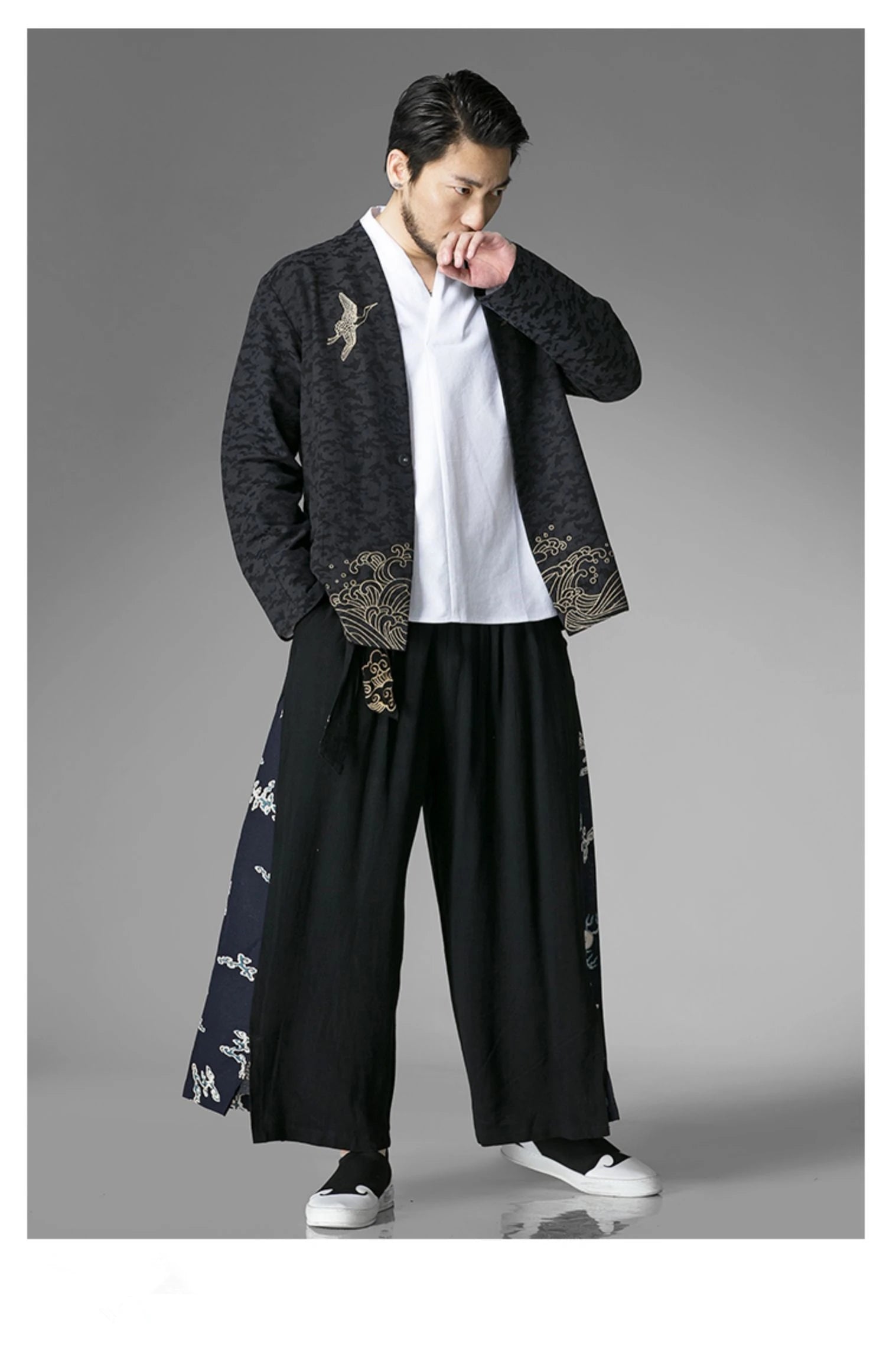 Wide bushido kumo pants