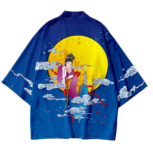 Assorted graphic kimonos G2