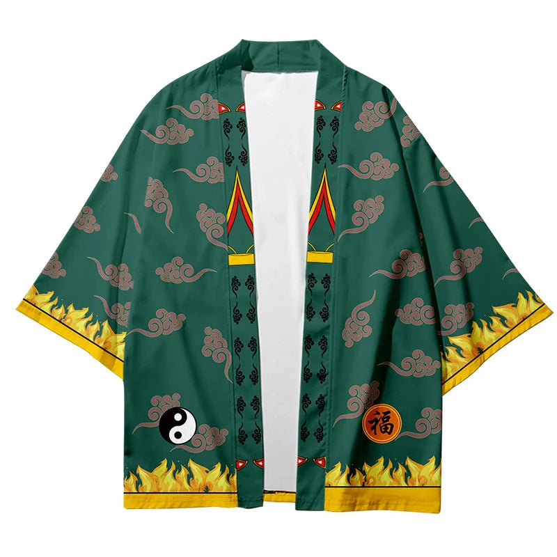 Assorted graphic kimonos G1