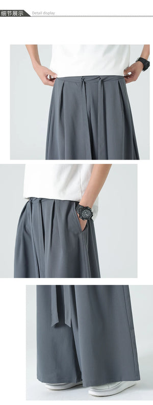 Wide bushido yurei pants