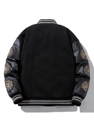 "Confidence" varsity baseball jacket