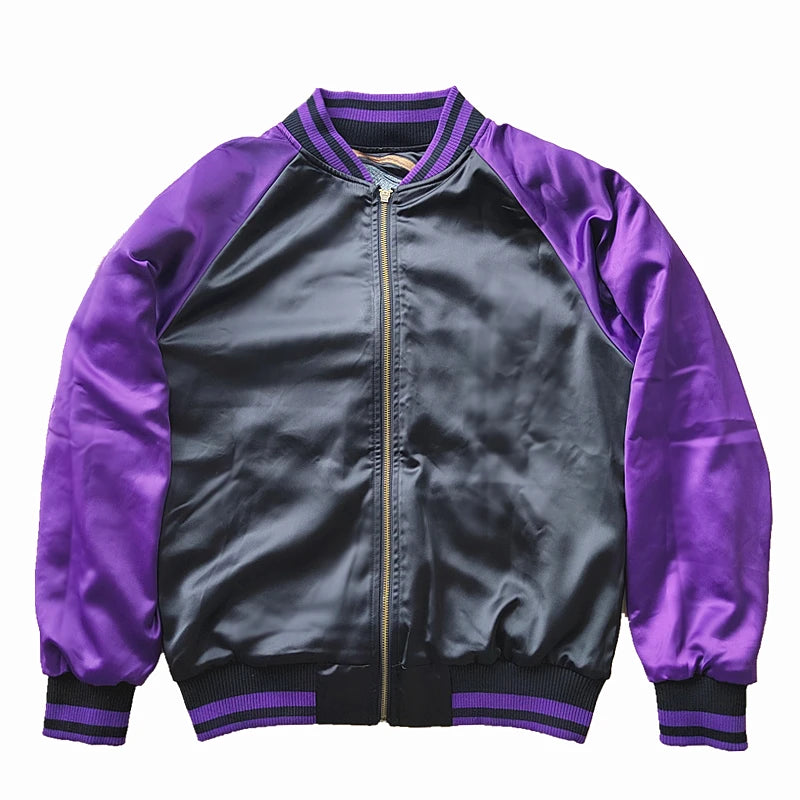 Premium grape purple ogre sukajan jacket