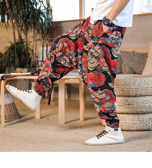 "Mogu" harem pants