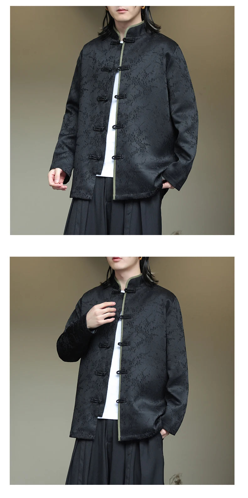 Premium designed traditional silhouette pattern Tang Dynasty jacket