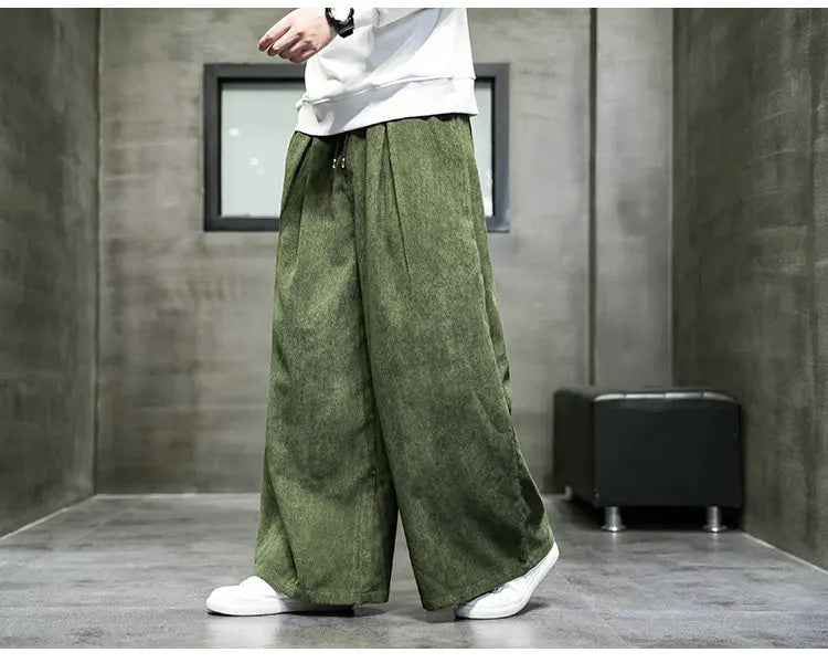 Wide bushido irusu pants