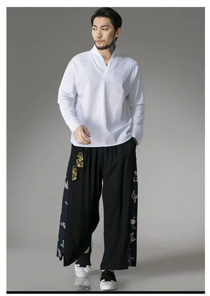 Wide bushido kumo pants