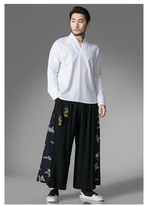 Wide bushido kumo pants