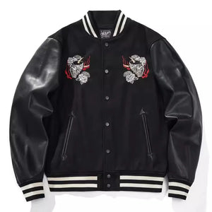 Premium oni sword varsity baseball jacket