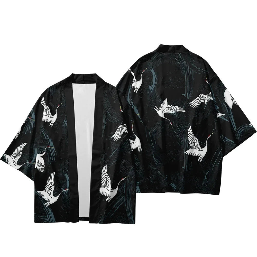 Assorted graphic kimonos G3