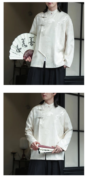 Premium designed traditional silhouette pattern Tang Dynasty jacket