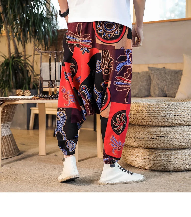 "Mogu" harem pants