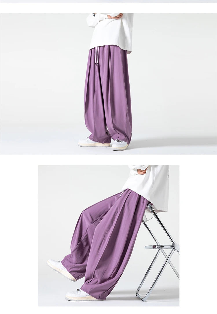 Tenjin drawstring harem pants