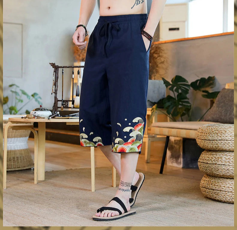 Kaimen ankle length pants