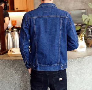 Vintage Takeshi washed denim jean jacket