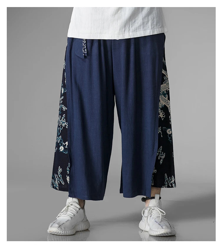 Wide bushido kumo pants