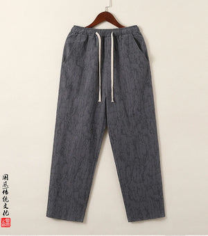 Mosu draw string casual pants