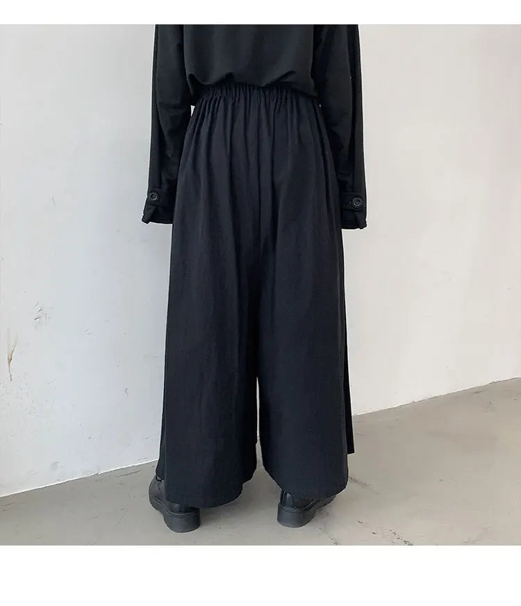 Wide bushido nigiyaka pants