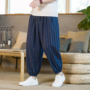 Kasai draw string harem pants