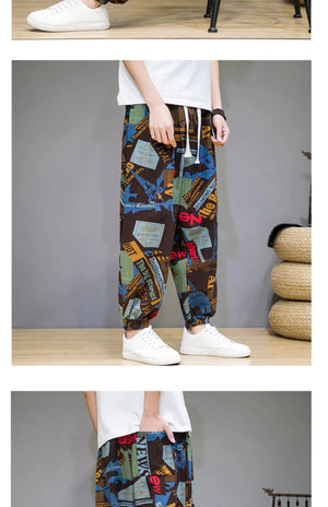 Urban street style baggy harem pants