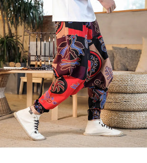 "Mogu" harem pants