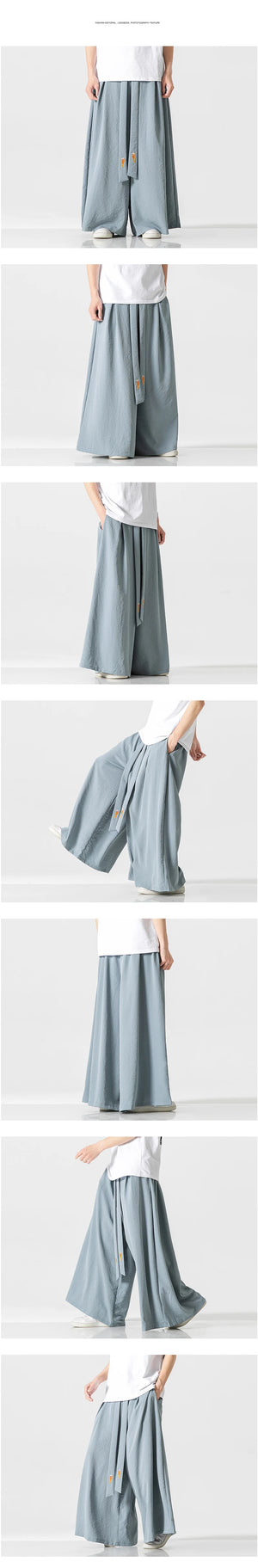 Wide bushido nemuri pants