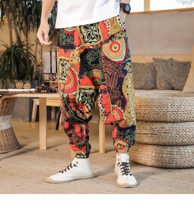 "Mogu" harem pants