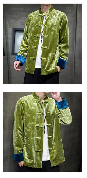 Velvet leaves Tang dynasty jacket