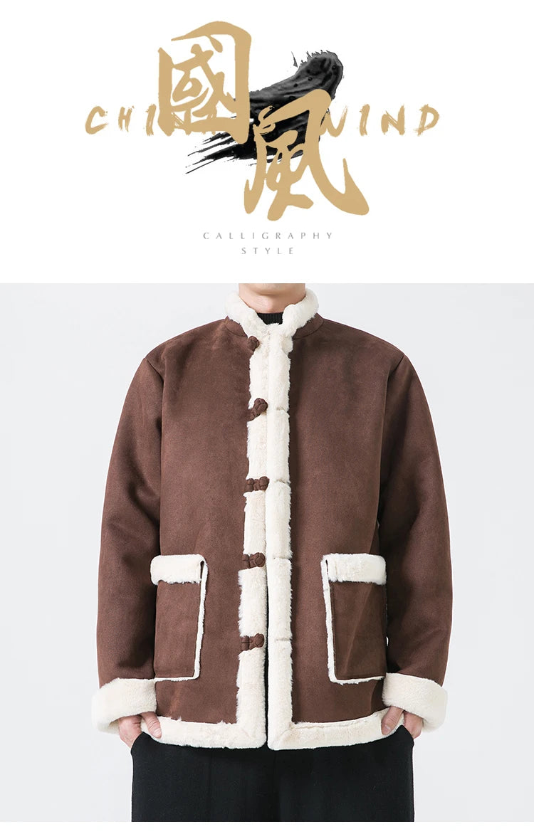 Thick xue-tai Tang jacket