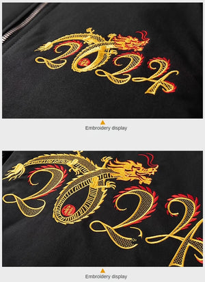 Premium Year of the Dragon bomber jacket