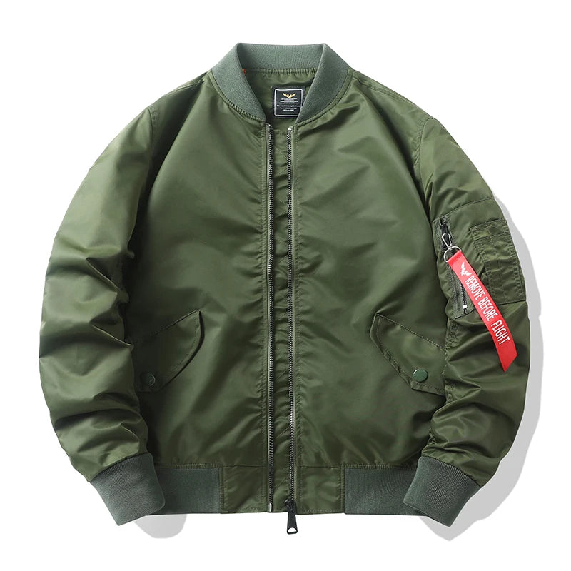 Premium flight bomber jacket