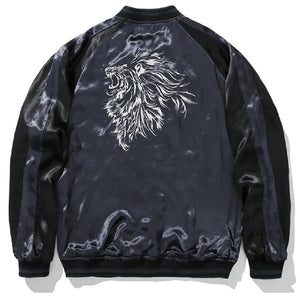 Hyper premium midnight lion sukajan jacket