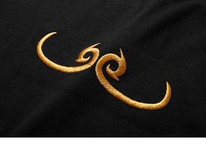 Monkey king embroidery T-shirt